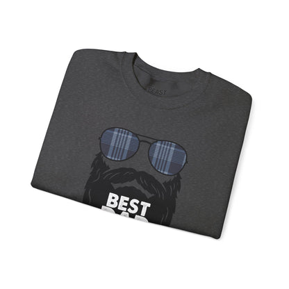 Best Dad Ever Sweatshirt | Funny Bearded Dad Gift | Sizes S-5XL gift_idea unique_gift personalised_gift