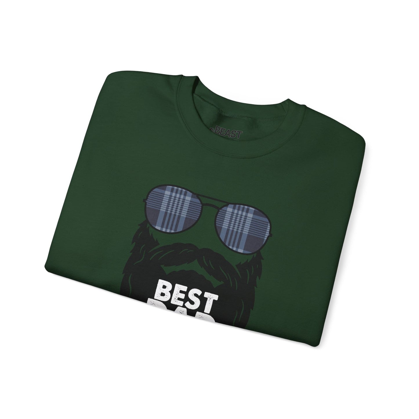 Best Dad Ever Sweatshirt | Funny Bearded Dad Gift | Sizes S-5XL gift_idea unique_gift personalised_gift