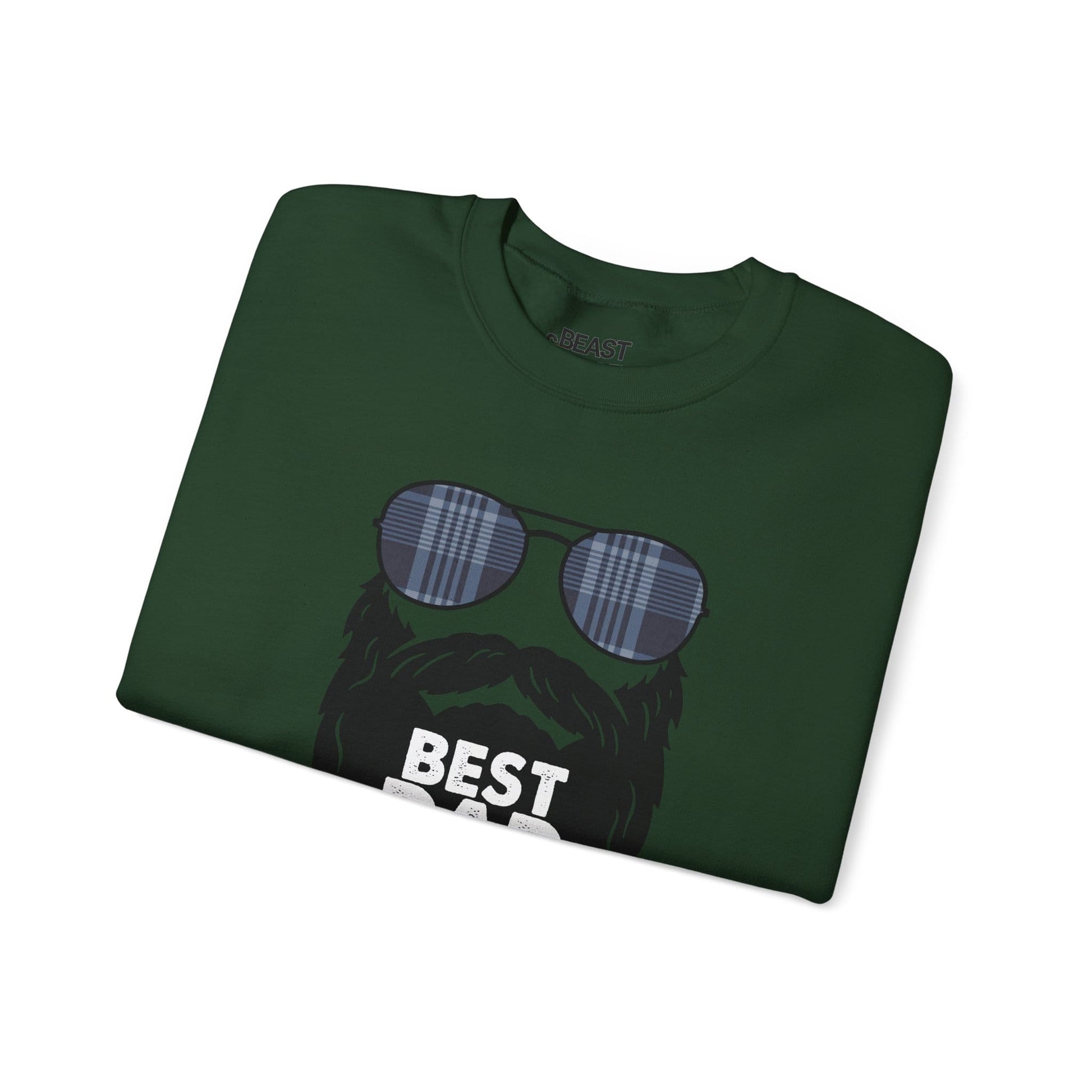 Best Dad Ever Sweatshirt | Funny Bearded Dad Gift | Sizes S-5XL gift_idea unique_gift personalised_gift