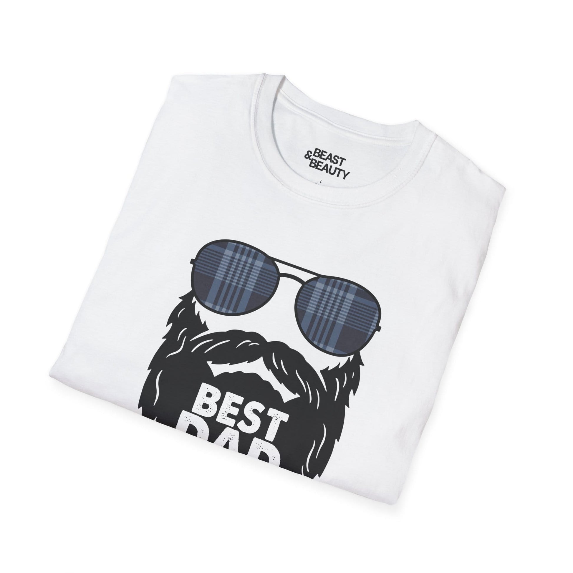 best dad ever t-shirt funny bearded dad gift tee sizes s-3xl t-shirt uk Christmas gift idea image 5