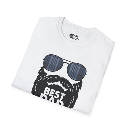 best dad ever t-shirt funny bearded dad gift tee sizes s-3xl t-shirt uk Christmas gift idea image 5