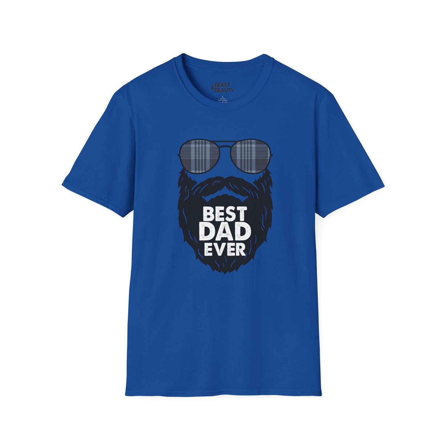 best dad ever t-shirt funny bearded dad gift tee sizes s-3xl royal t-shirt uk Christmas gift idea