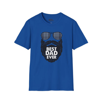 best dad ever t-shirt funny bearded dad gift tee sizes s-3xl royal t-shirt uk Christmas gift idea
