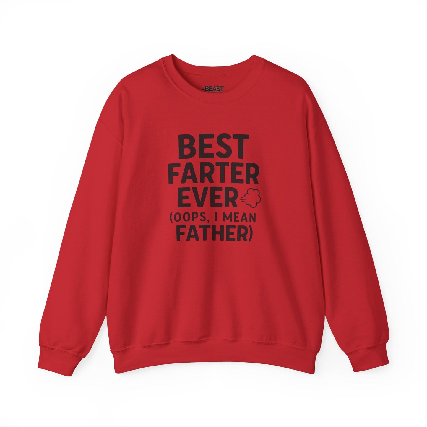 best farter ever sweatshirt funny dad gift sizes s-5xl red sweatshirt uk Christmas gift idea