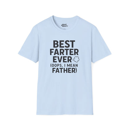 best farter ever t-shirt funny dad gift tee sizes s-3xl light blue t-shirt uk Christmas gift idea