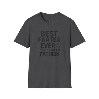 best farter ever t-shirt funny dad gift tee sizes s-3xl dark heather t-shirt uk Christmas gift idea