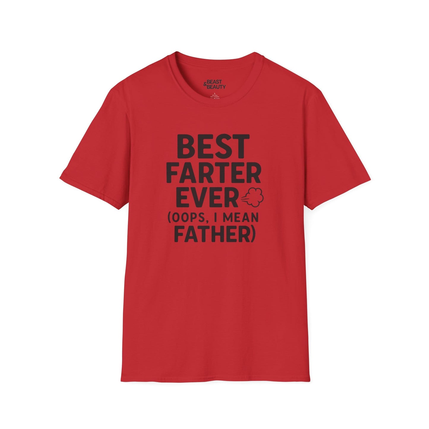 best farter ever t-shirt funny dad gift tee sizes s-3xl red t-shirt uk Christmas gift idea