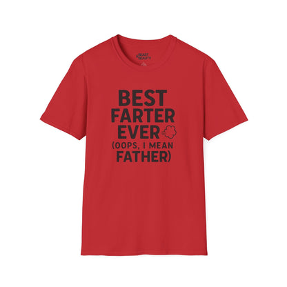 best farter ever t-shirt funny dad gift tee sizes s-3xl red t-shirt uk Christmas gift idea