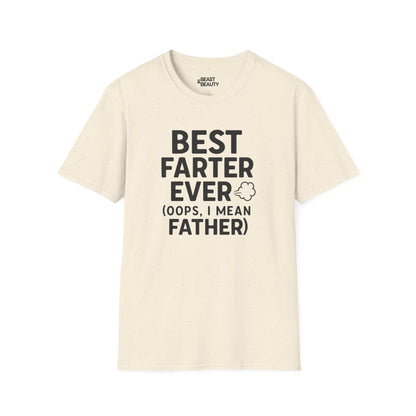 best farter ever t-shirt funny dad gift tee sizes s-3xl natural t-shirt uk Christmas gift idea