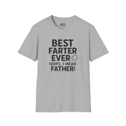 best farter ever t-shirt funny dad gift tee sizes s-3xl sport grey t-shirt uk Christmas gift idea