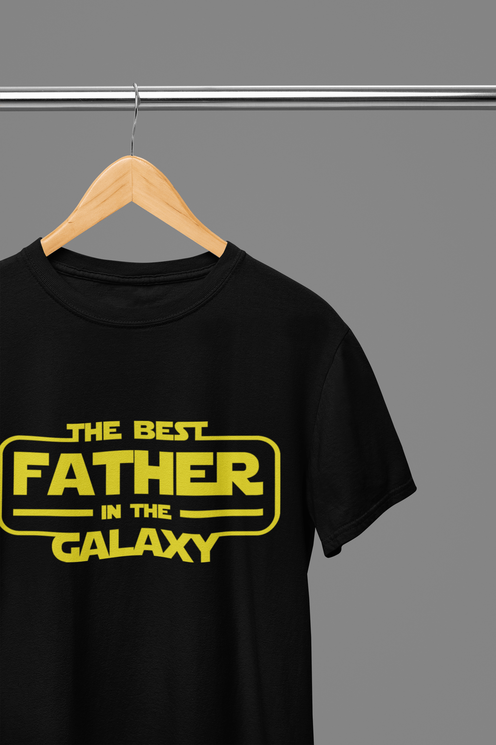 Best Father in the Galaxy T-Shirt / Sweatshirt – Funny Sci-Fi Dad Gift T-Shirt / Small gift_idea unique_gift personalised_gift