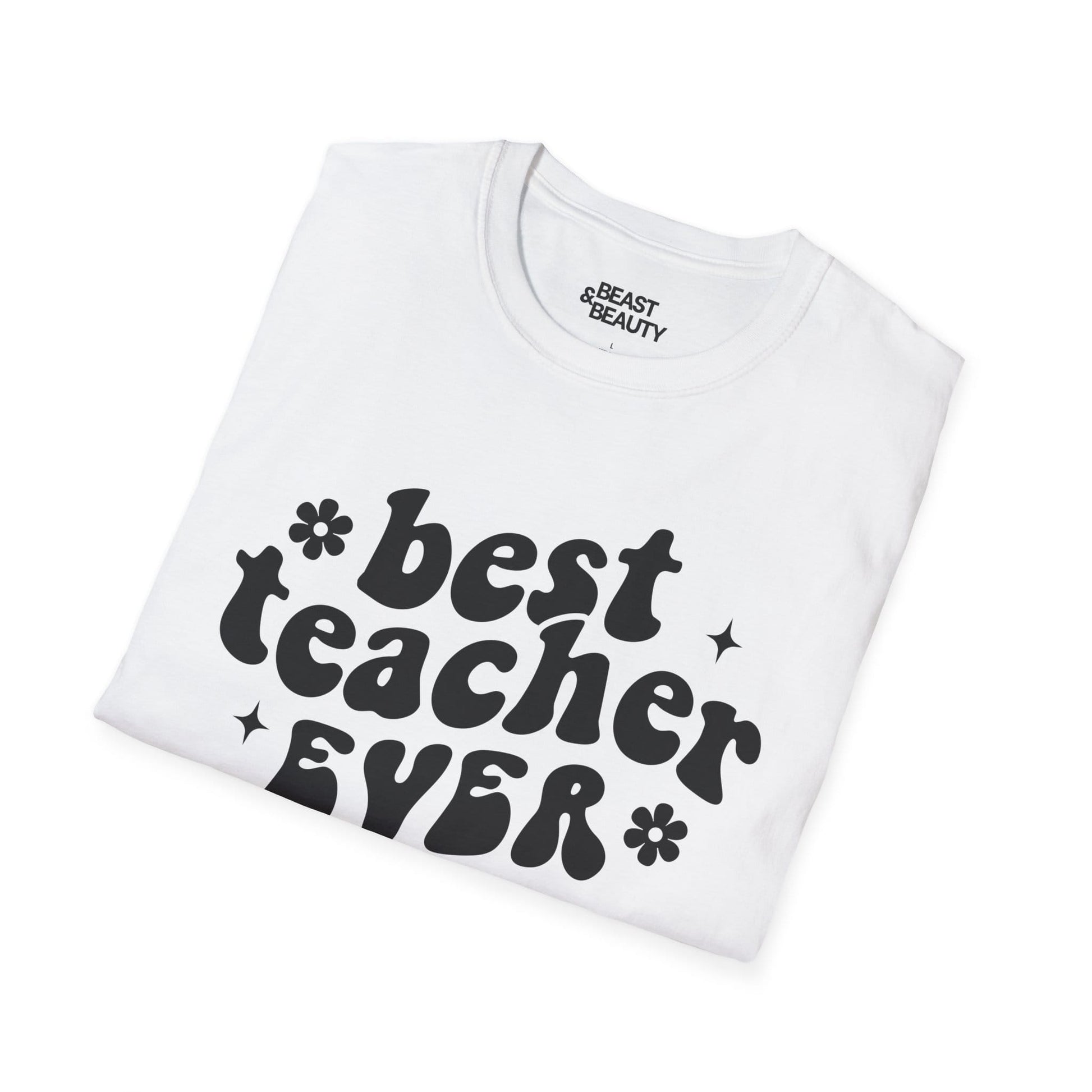 Best Teacher Ever Retro Style T-Shirt gift_idea unique_gift personalised_gift