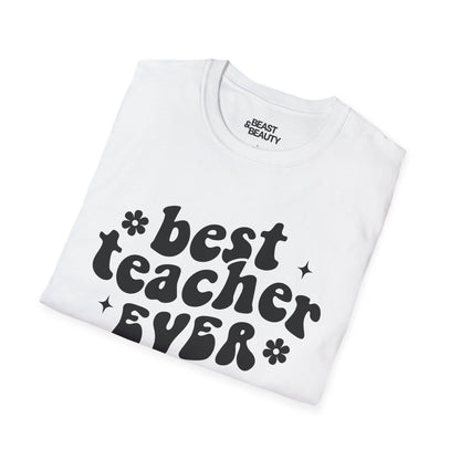 Best Teacher Ever Retro Style T-Shirt gift_idea unique_gift personalised_gift