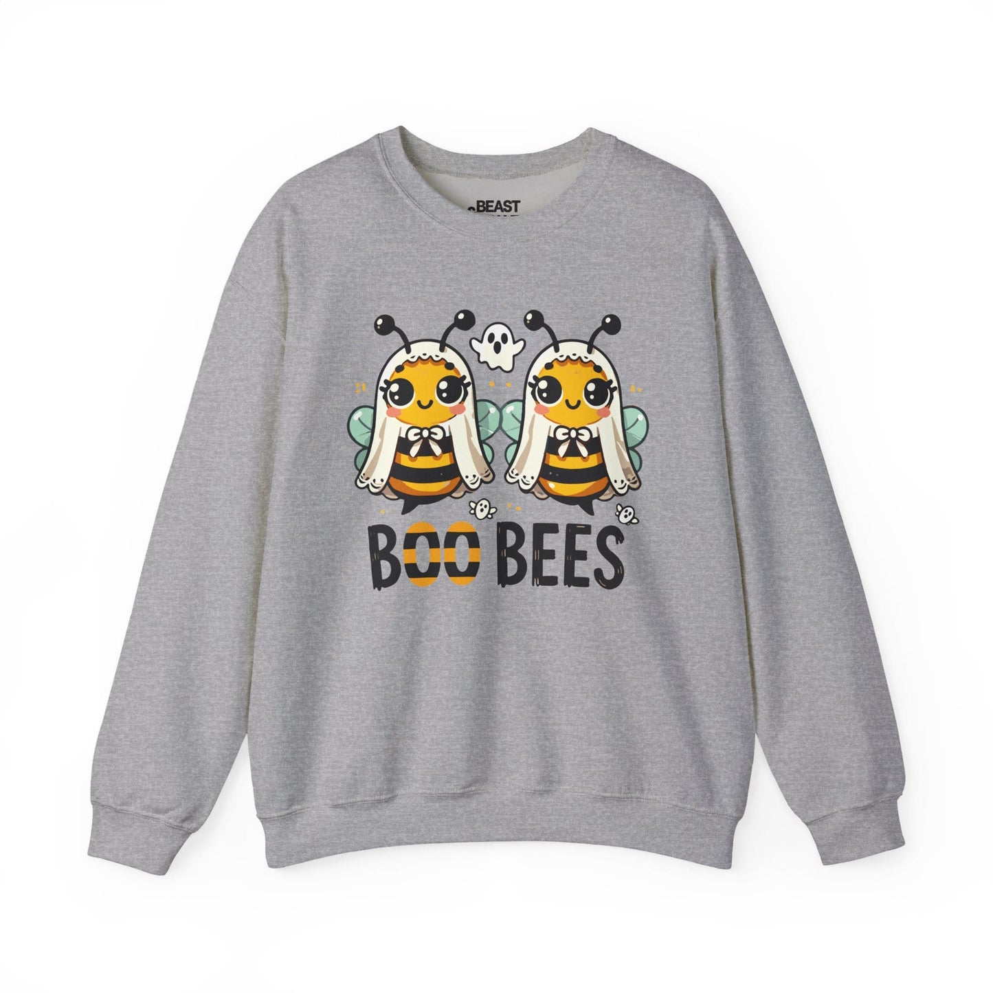 Boo Bees Cute Halloween Sweatshirt for Adults Sport Grey / S gift_idea unique_gift personalised_gift