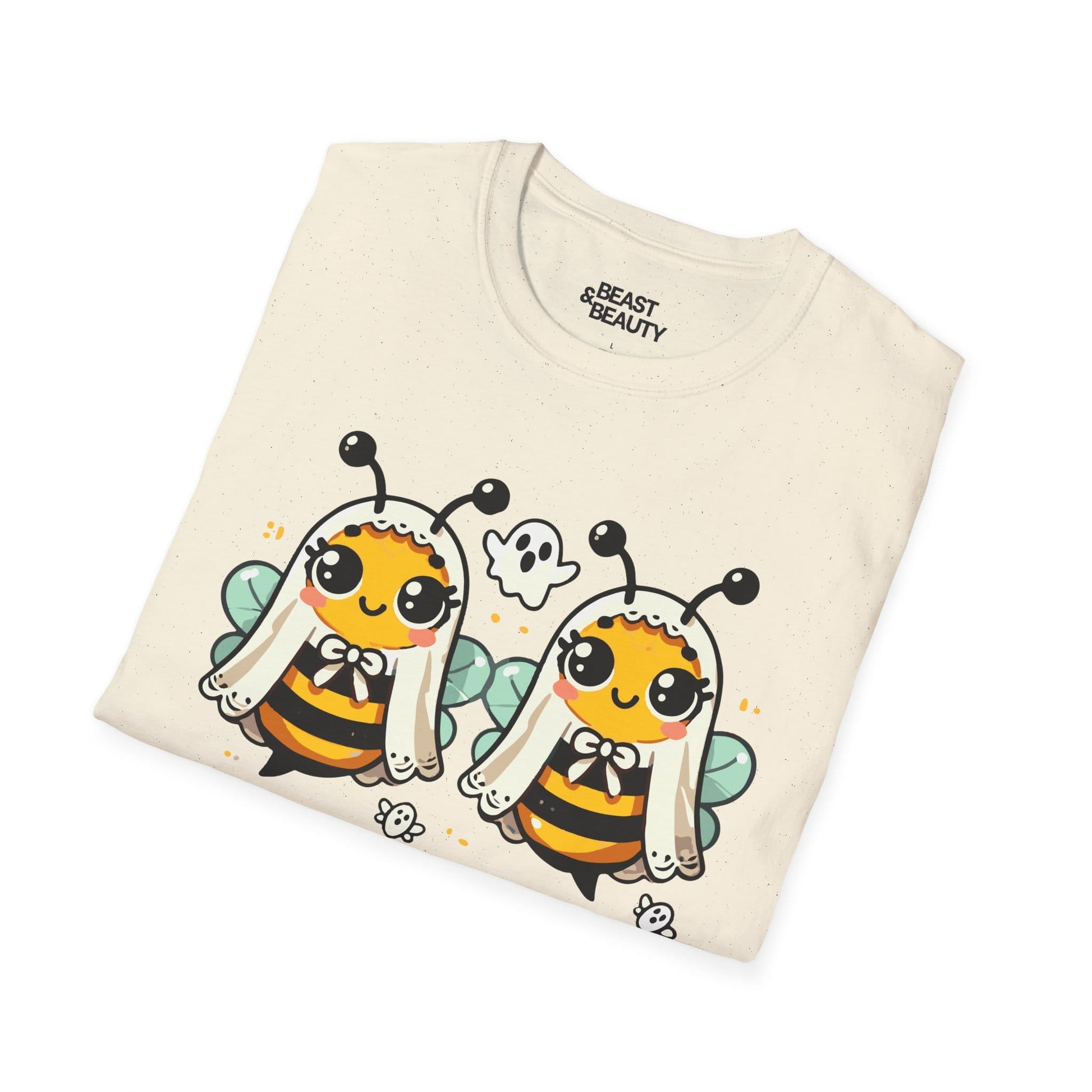 Boo Bees Funny Halloween Adult T-Shirt gift_idea unique_gift personalised_gift