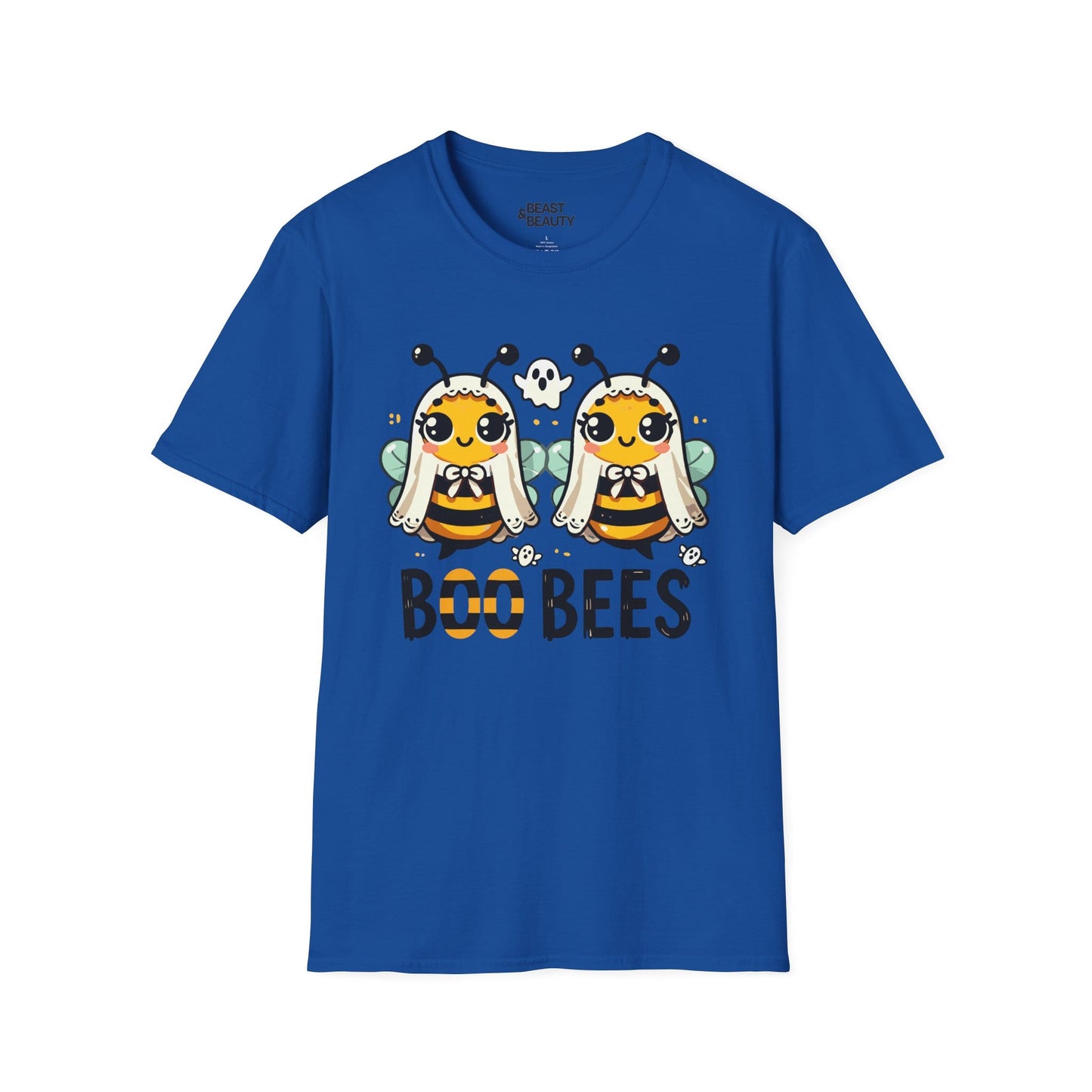Boo Bees Funny Halloween Adult T-Shirt Royal / S gift_idea unique_gift personalised_gift