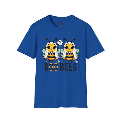 Boo Bees Funny Halloween Adult T-Shirt Royal / S gift_idea unique_gift personalised_gift