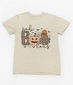 Boojee Ghost Retro Fab-BOO-lous Halloween Sweatshirt & T-Shirt T-Shirt / Beige / Small gift_idea unique_gift personalised_gift