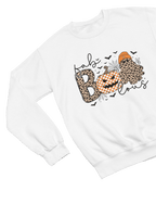 Boojee Ghost Retro Fab-BOO-lous Halloween Sweatshirt & T-Shirt Sweatshirt / White / Small gift_idea unique_gift personalised_gift