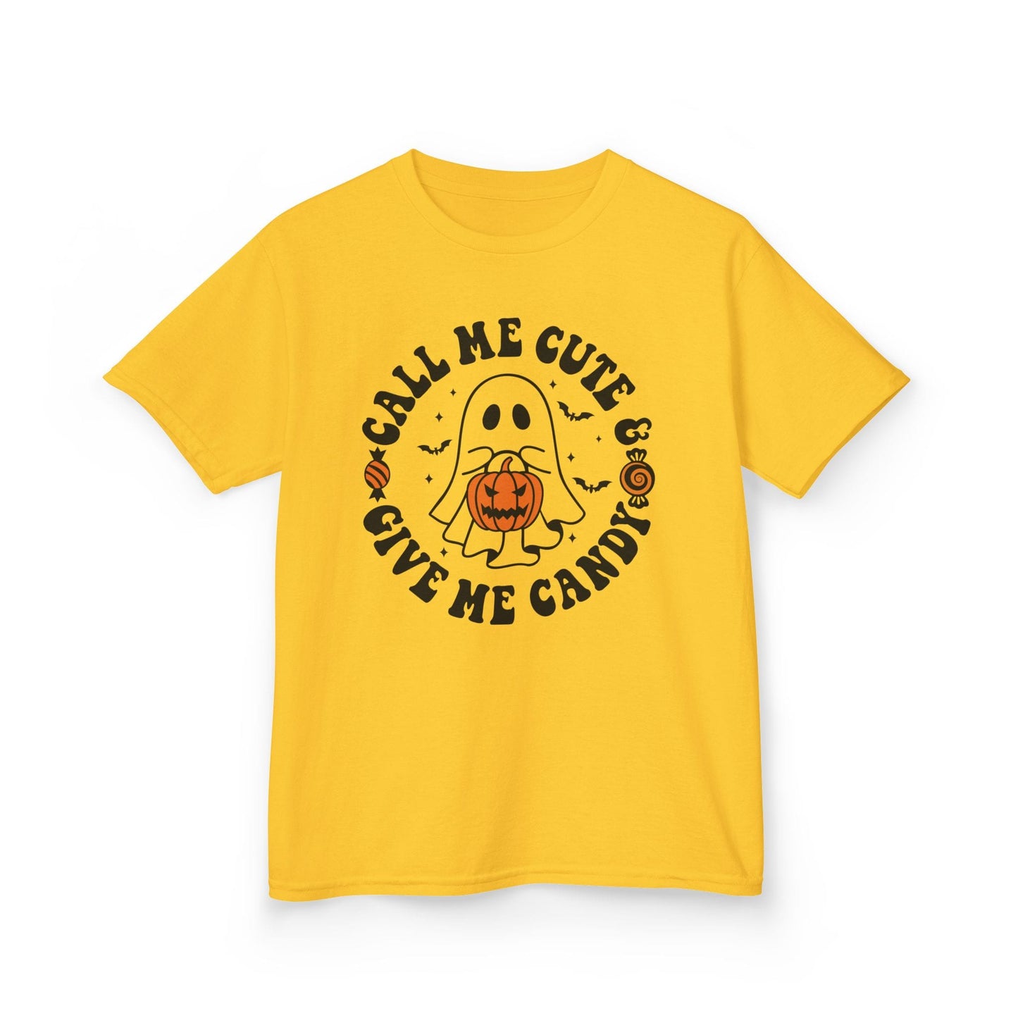 Call Me Cute Give Me Candy Kids Halloween T-Shirt Daisy / XS gift_idea unique_gift personalised_gift