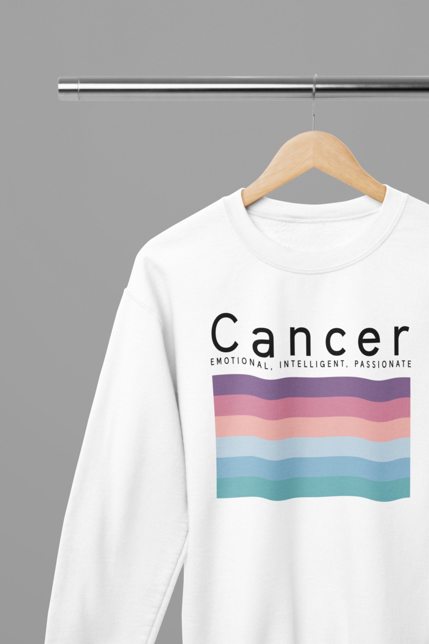 CANCER Zodiac Colour Palette Sweatshirt - Beast & Beauty Clothing LTD - Zodiac Sweatshirt - small - 