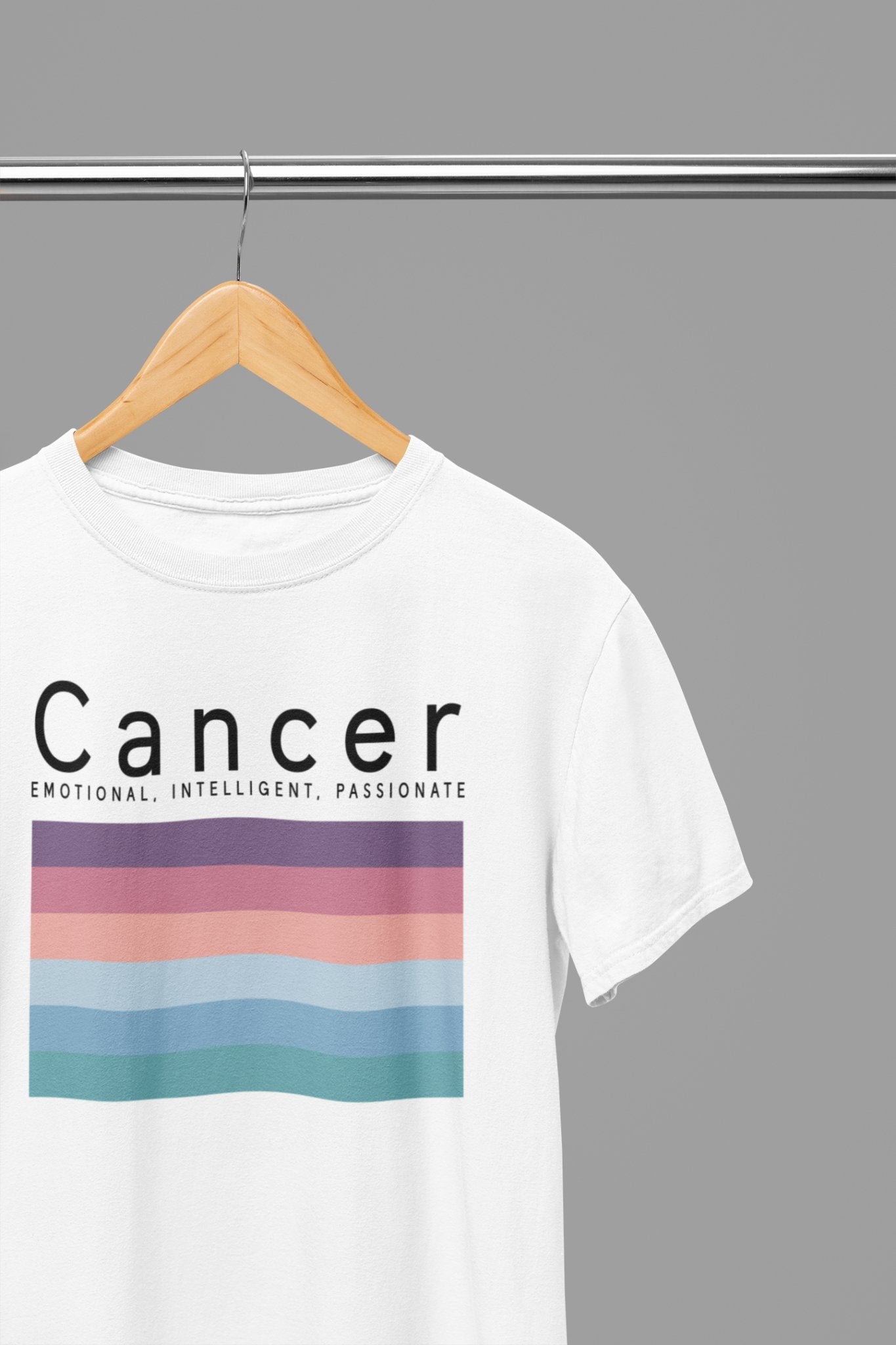 Cancer Zodiac Colour Palette T-Shirt - Beast & Beauty Clothing LTD - Zodiac T-Shirt - small - 