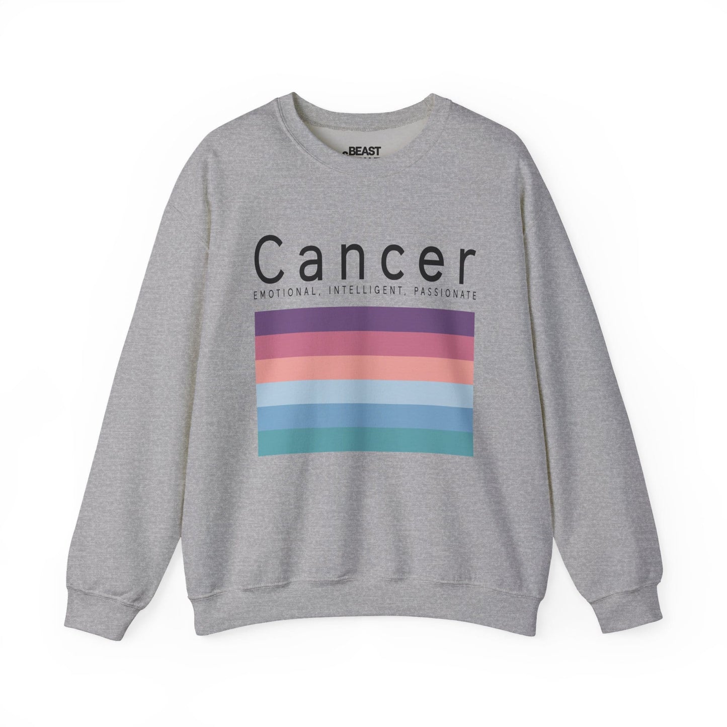 Cancer Zodiac Sign Adult Sweatshirt Sport Grey / S gift_idea unique_gift personalised_gift