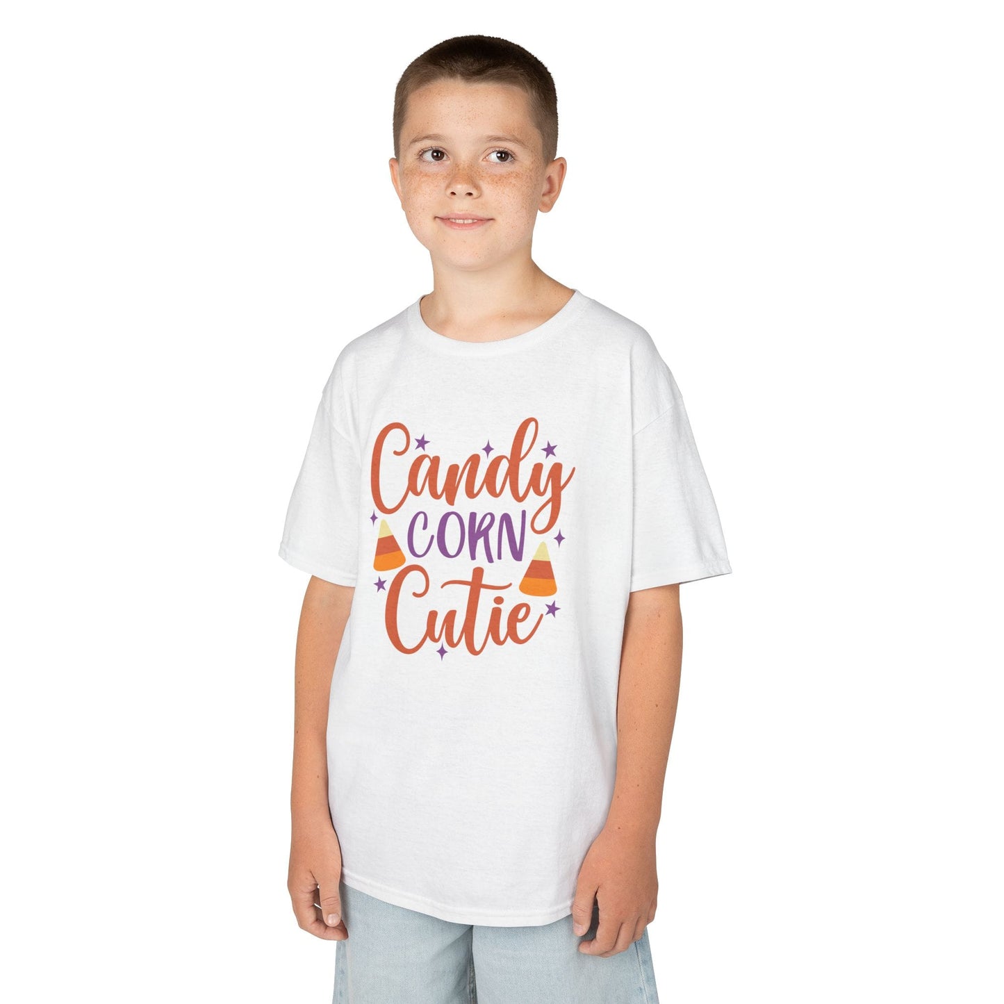 Candy Corn Cutie Halloween Kids T-Shirt gift_idea unique_gift personalised_gift