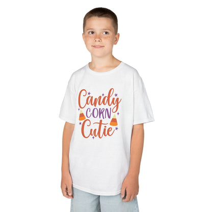Candy Corn Cutie Halloween Kids T-Shirt gift_idea unique_gift personalised_gift