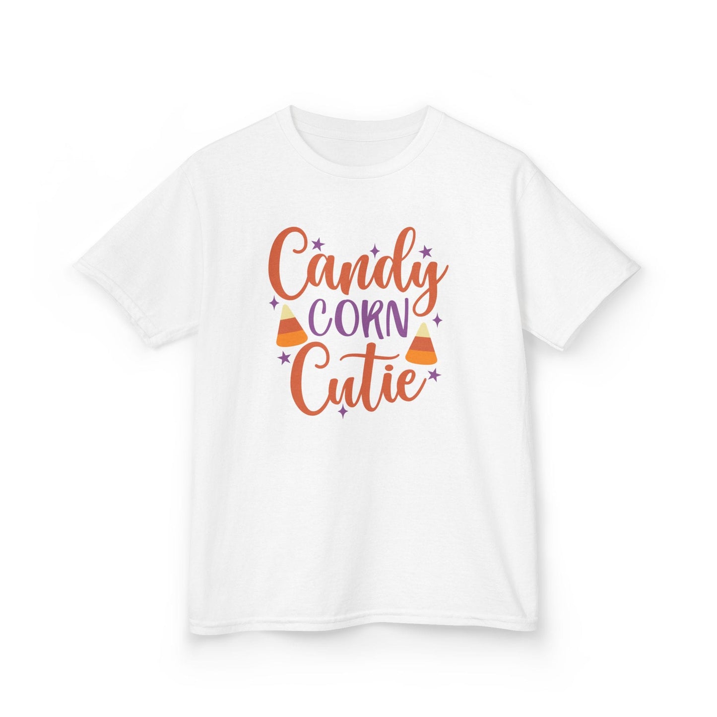 Candy Corn Cutie Halloween Kids T-Shirt White / XS gift_idea unique_gift personalised_gift