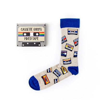 Cassette Tape Socks – Retro Gift Box Socks for Music Lovers UK gift_idea unique_gift personalised_gift
