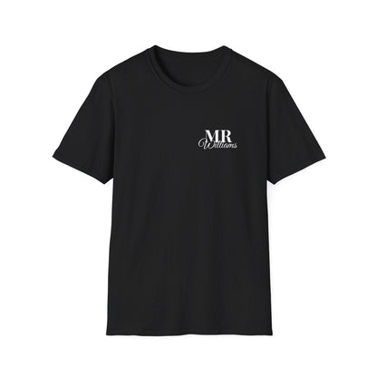 Mr and Mrs personalised couples set