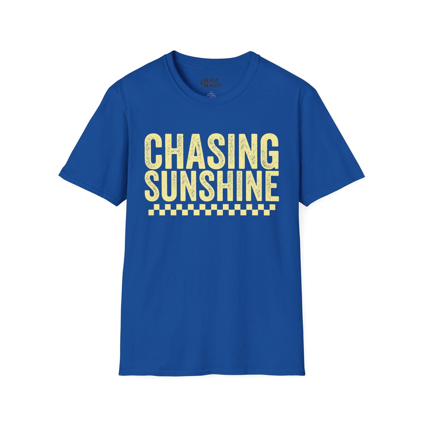 chasing sunshine t-shirt royal t-shirt uk gift gift idea