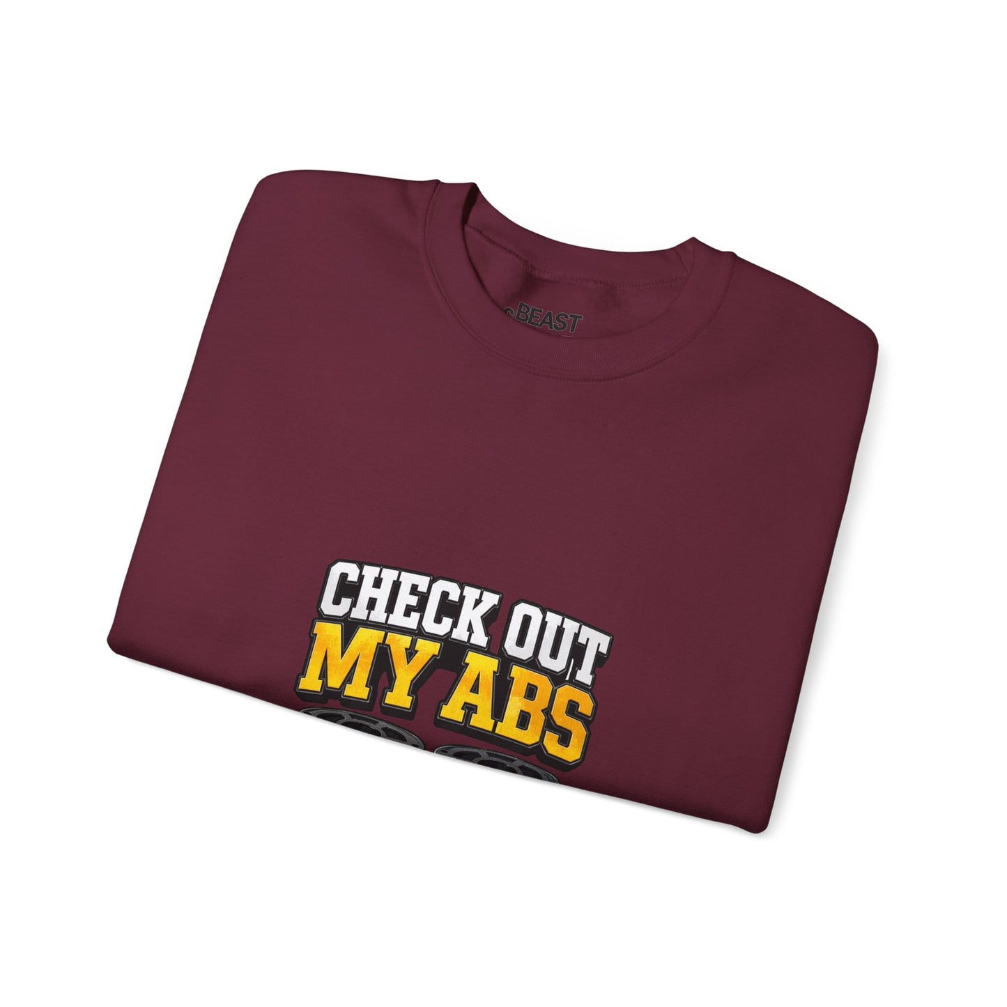 Check Out My ABS - Funny 3D Printing Sweatshirt | Filament Pun gift_idea unique_gift personalised_gift