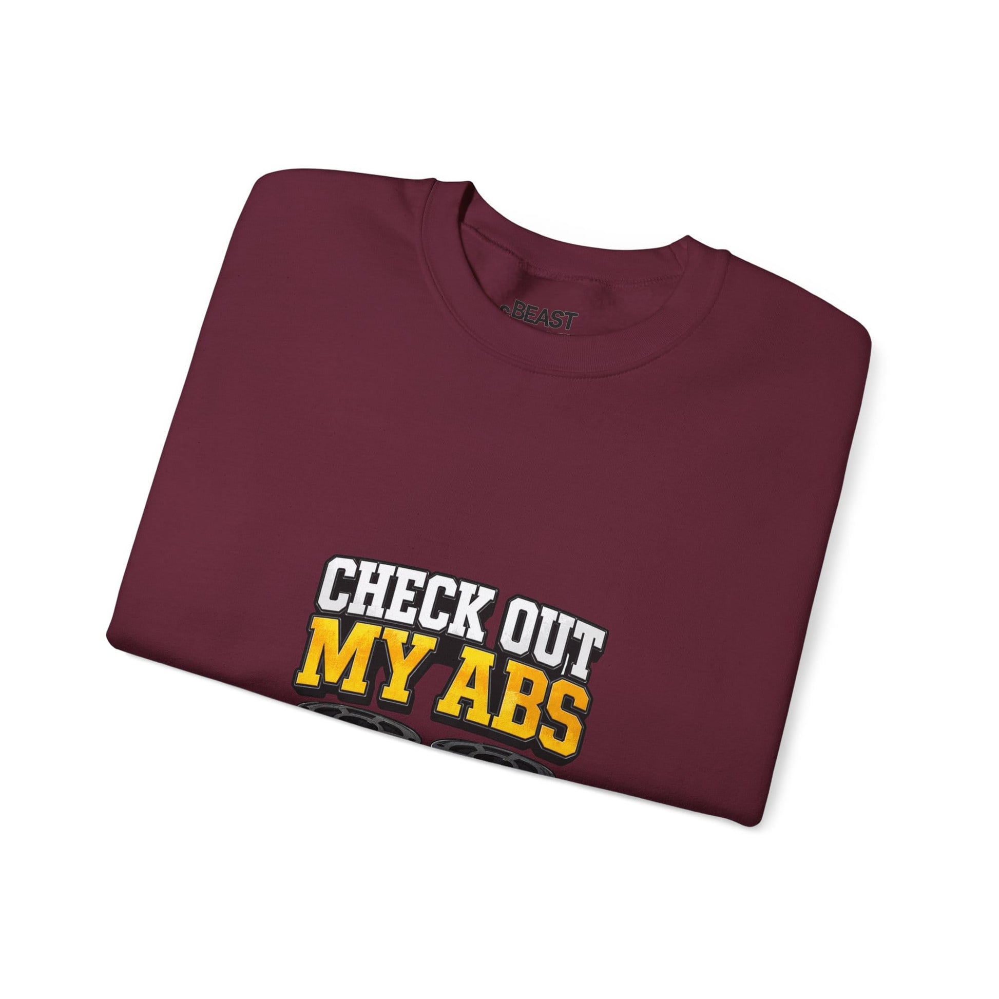 Check Out My ABS - Funny 3D Printing Sweatshirt | Filament Pun gift_idea unique_gift personalised_gift