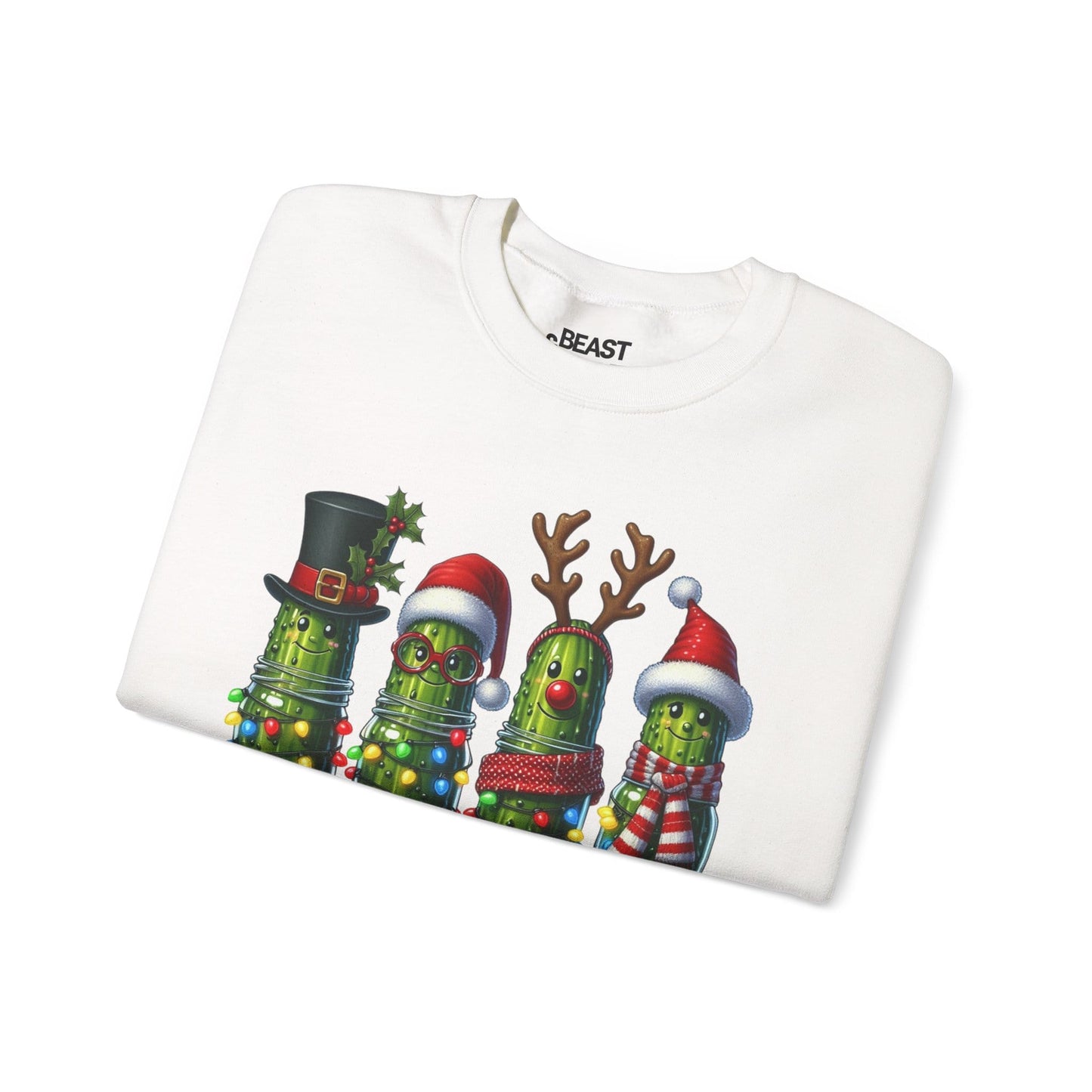 christmas pickle friends sweatshirt sweatshirt uk Christmas gift idea image 4