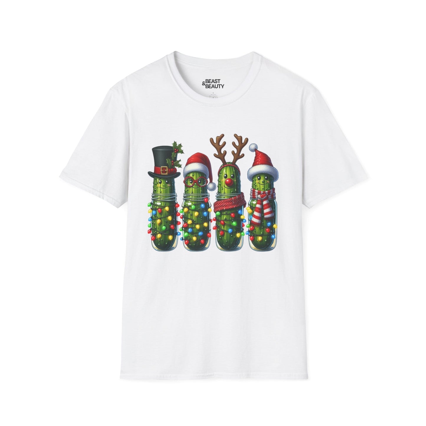 christmas pickle t-shirt white t-shirt uk Christmas gift idea