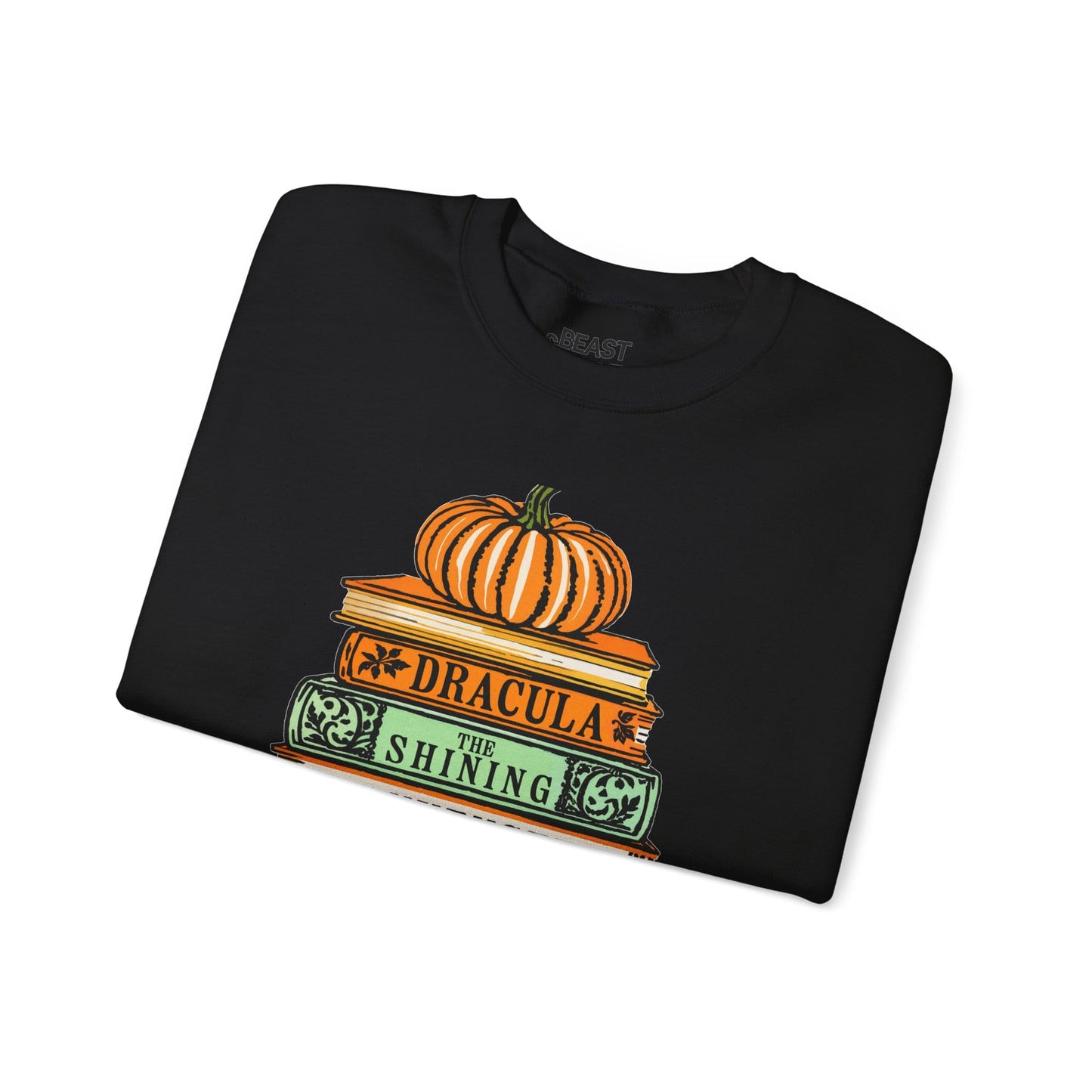 Classic Horror Books Halloween Sweatshirt gift_idea unique_gift personalised_gift