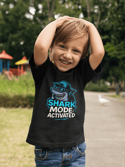 Cool Animal Kids T-Shirt Set (3 Pack) | Shark, Tiger & Wolf Graphic Tees gift_idea unique_gift personalised_gift