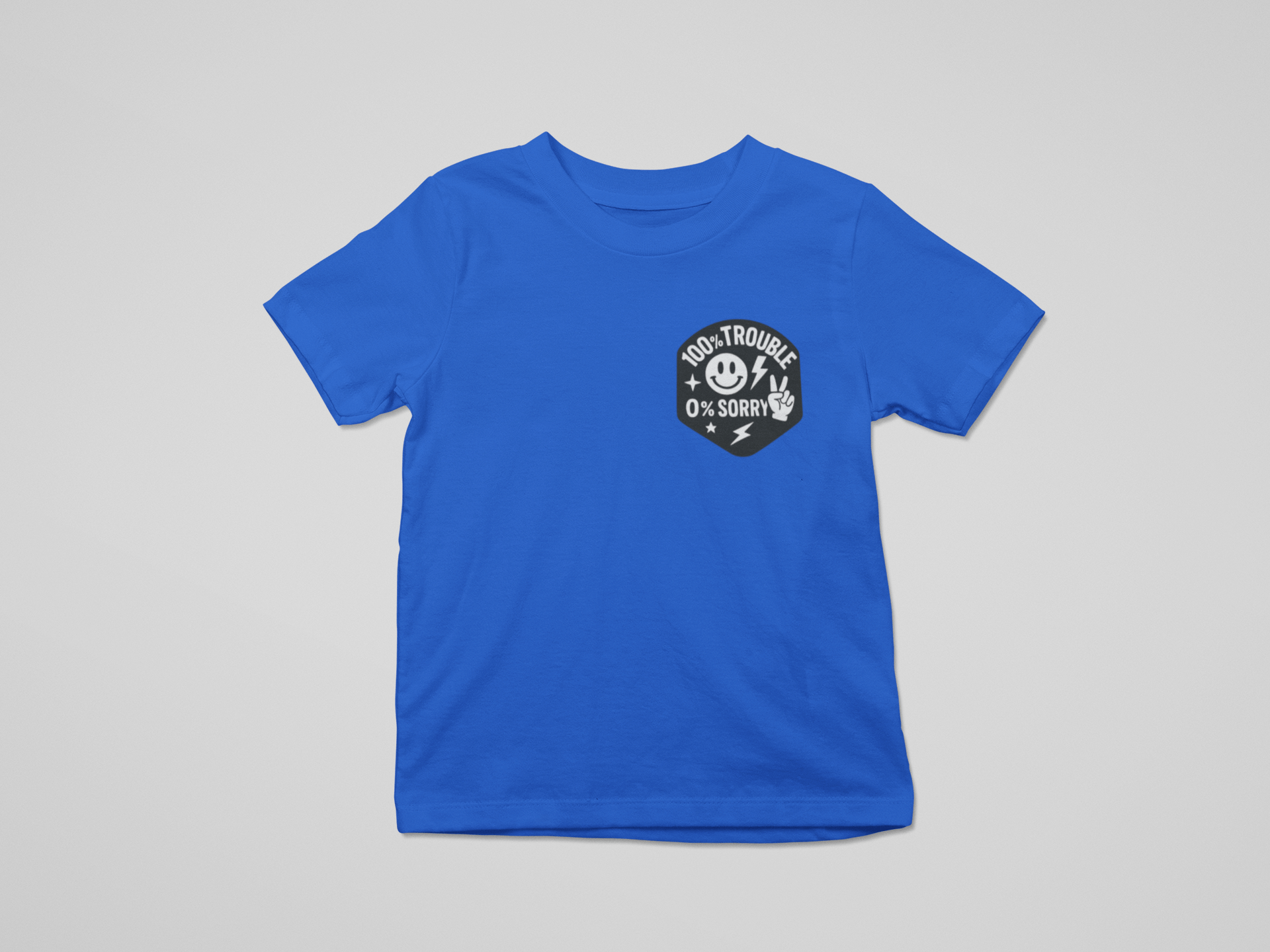 Cool Kids T-Shirt Set (3 Pack) | Rule Breaker, Trouble & Certified Cool 3-4 years / 100% Trouble 0% Sorry gift_idea unique_gift personalised_gift