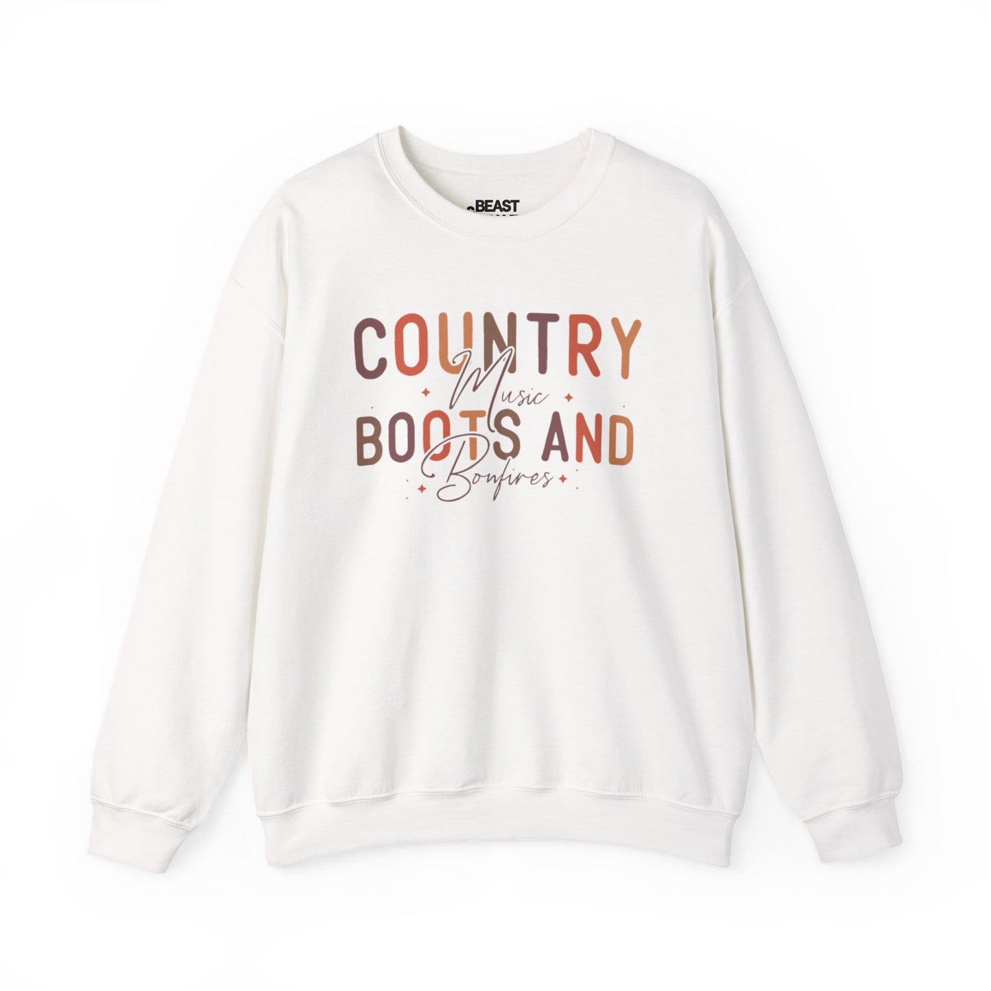 country boots and bonfires sweatshirt white sweatshirt uk gift gift idea