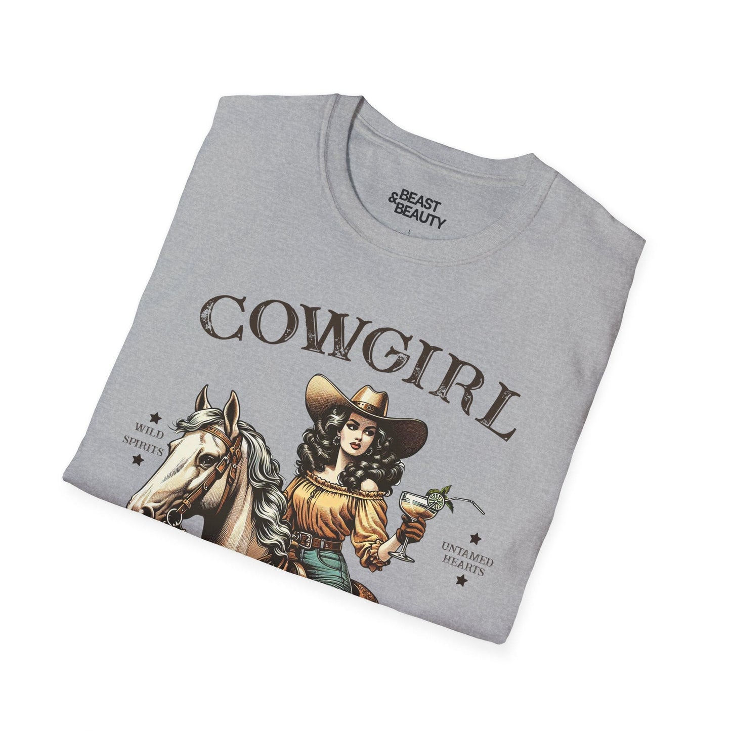 cowgirl social club t-shirt t-shirt uk cowgirl gift idea image 6
