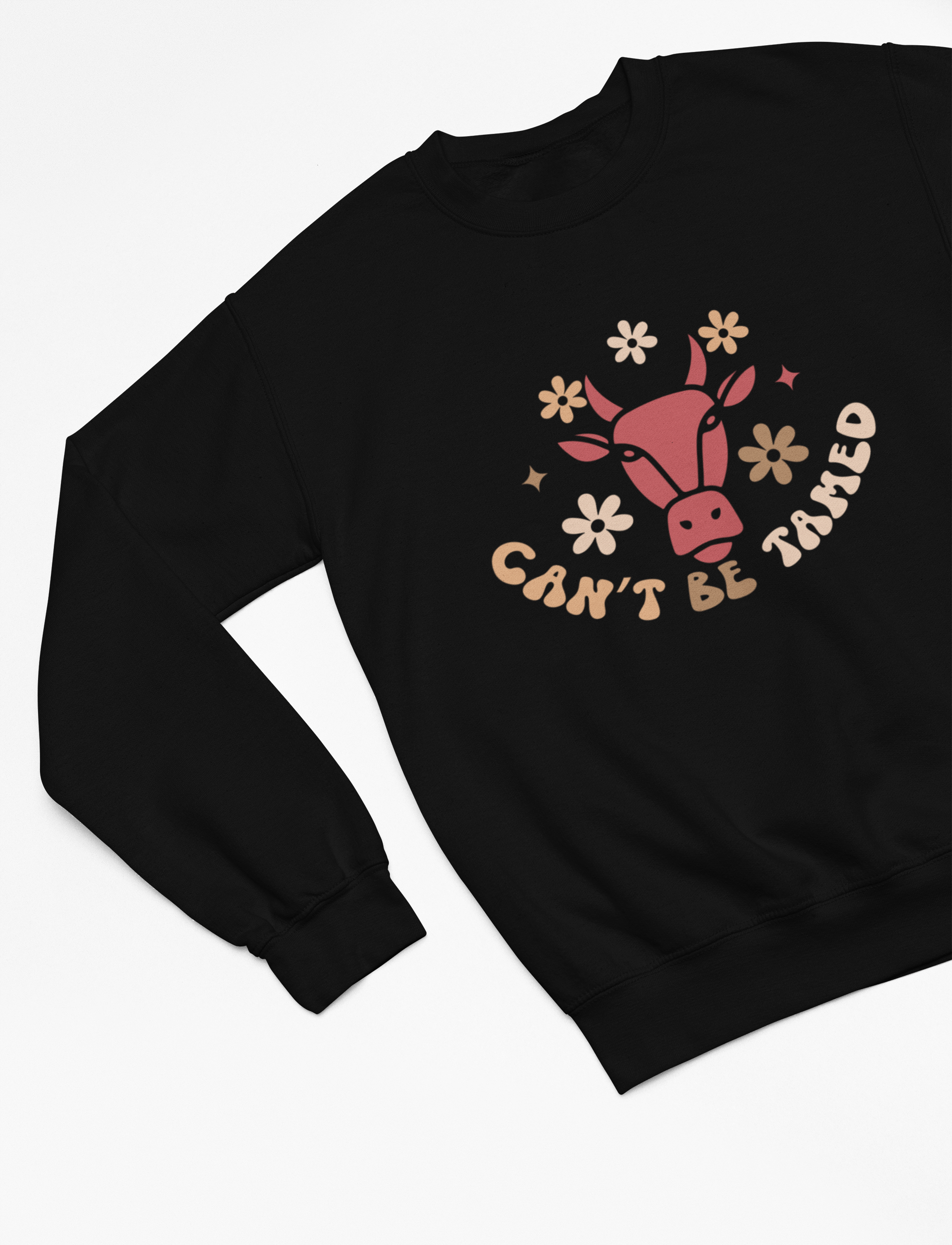 My Store Cowgirl T-Shirt Sweatshirt / Small / Black Can't Be Tamed T-Shirt/Sweatshirt