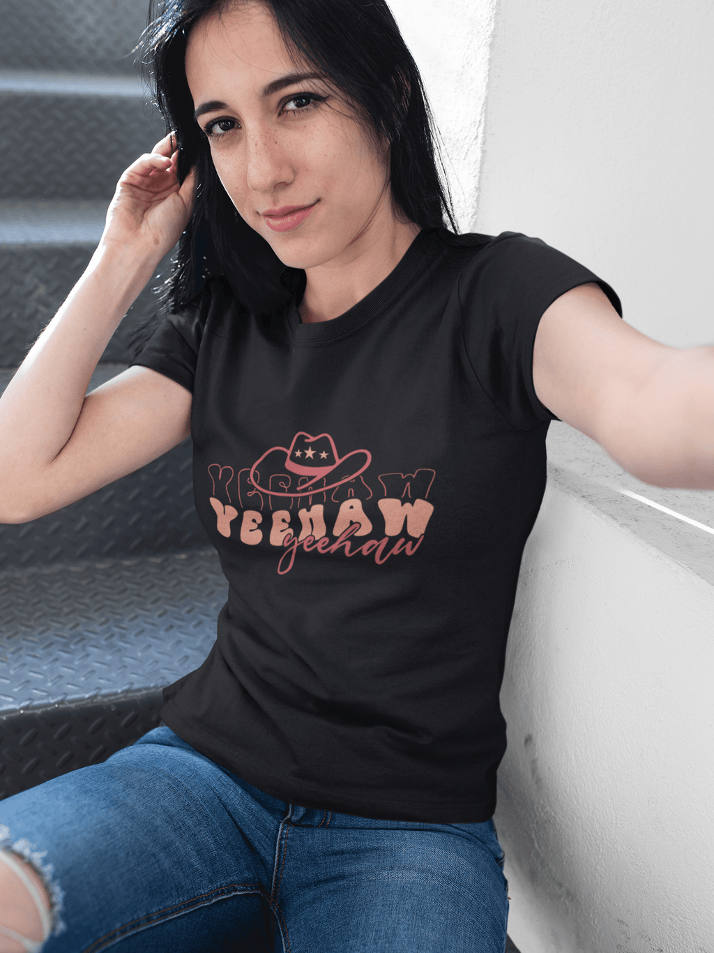 My Store Cowgirl T-Shirt Giddy up with our Yeehaw T-Shirt/Sweatshirt!