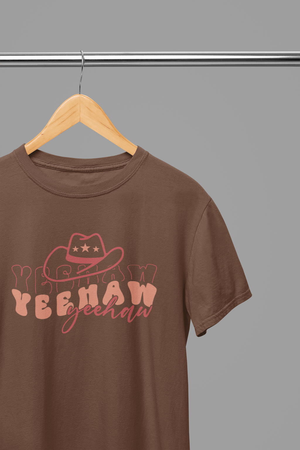 My Store Cowgirl T-Shirt T-Shirt / Small / Brown Giddy up with our Yeehaw T-Shirt/Sweatshirt!