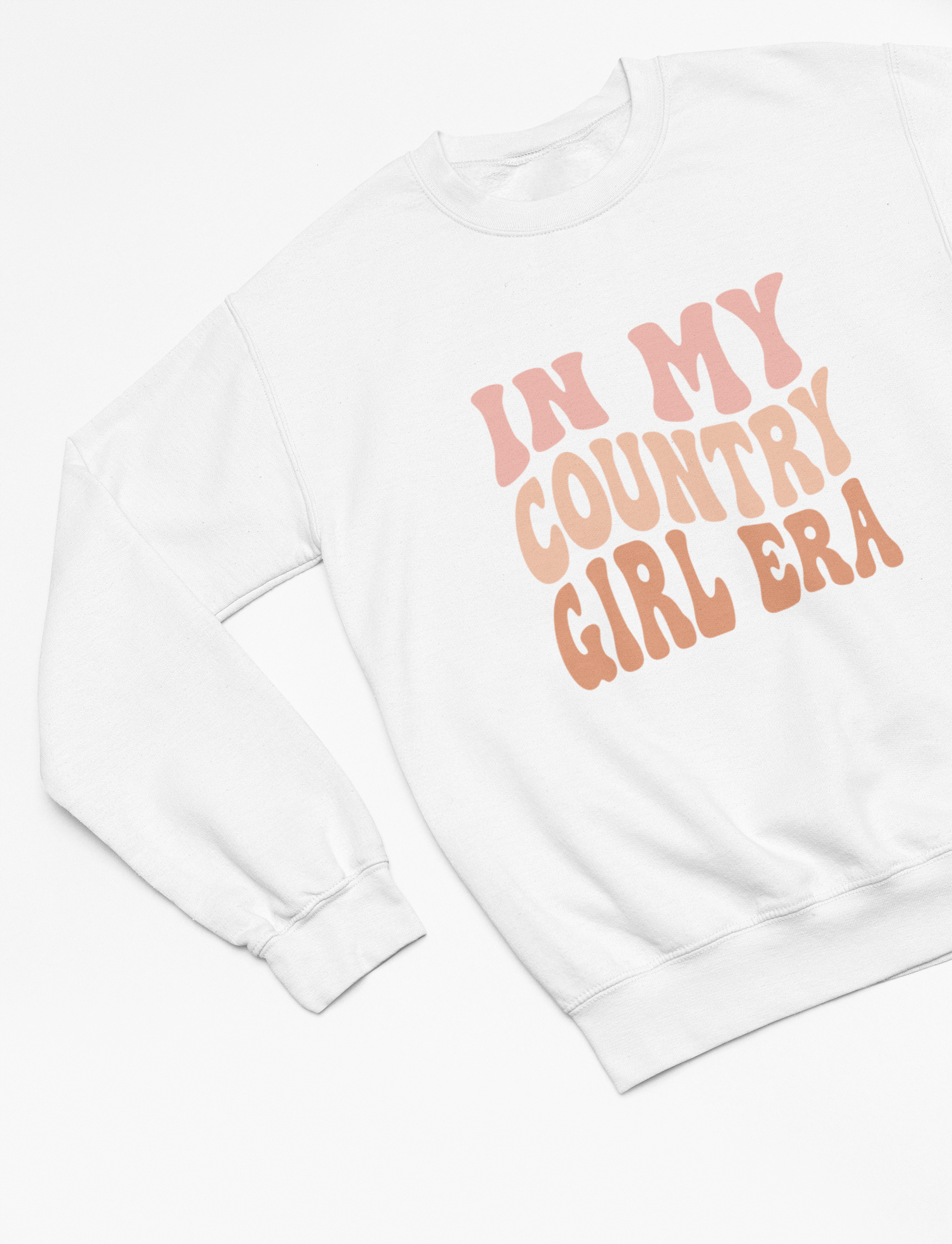 My Store Cowgirl T-Shirt Large / Sweatshirt / White In My Country Girl Era T-Shirt/Sweatshirt