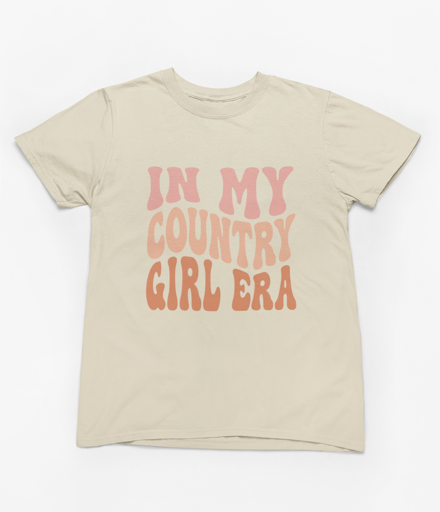 My Store Cowgirl T-Shirt Small / T-Shirt / Beige In My Country Girl Era T-Shirt/Sweatshirt