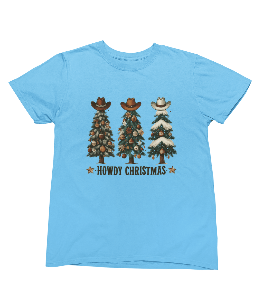 Beast and Beauty T-Shirt / 3XL (Adult) / Blue Cozy Cowgirl Christmas Jumper – Cute Western Festive Sweatshirt