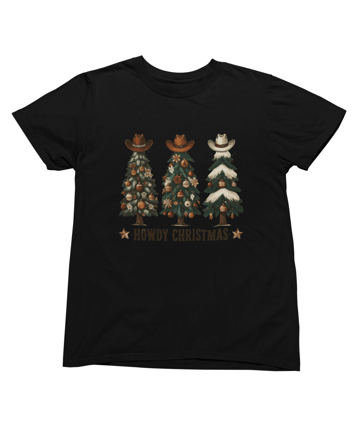 Beast and Beauty T-Shirt / 3XL (Adult) / Black Cozy Cowgirl Christmas Jumper – Cute Western Festive Sweatshirt