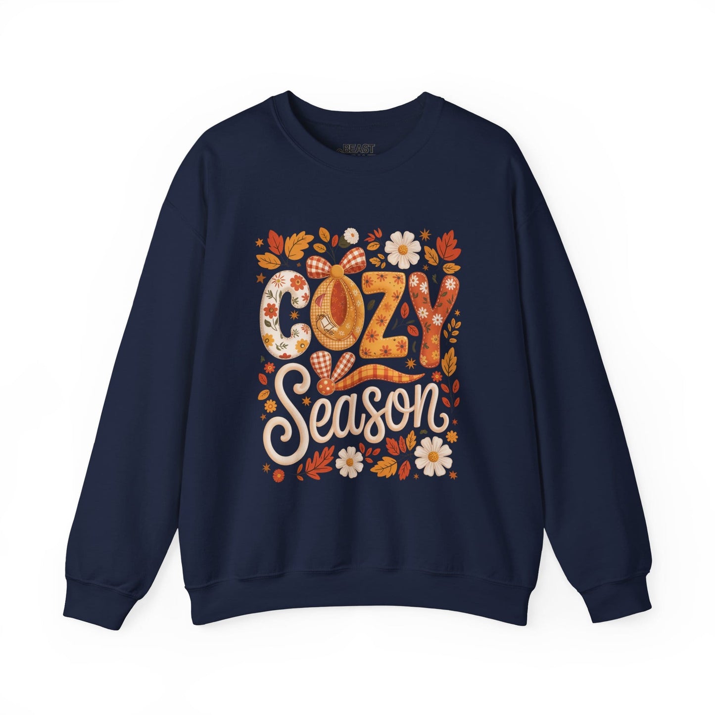 cozy season sweatshirt navy sweatshirt uk gift gift idea